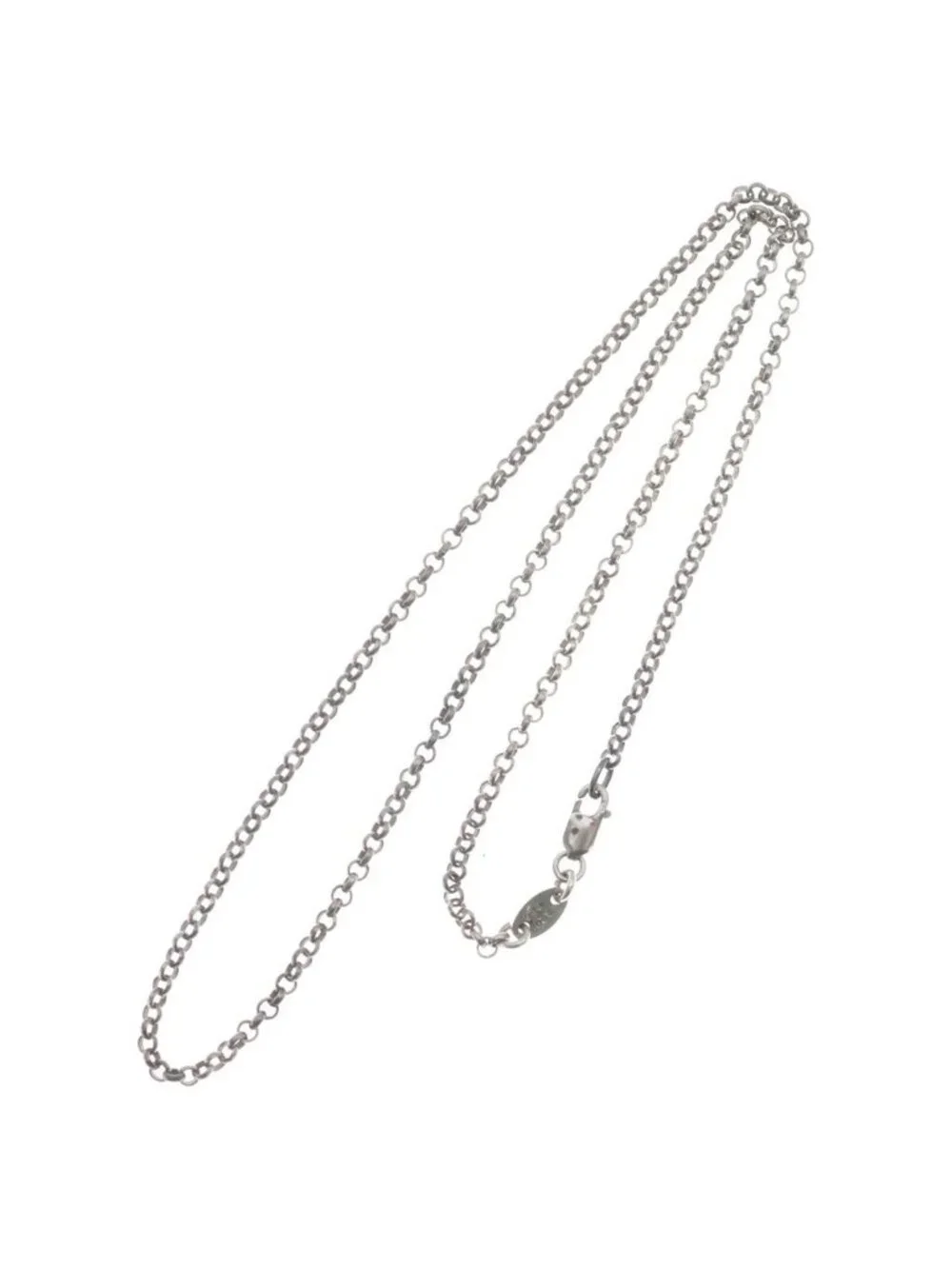 Chrome Hearts Neckchain Roll Chain Necklace Silver
